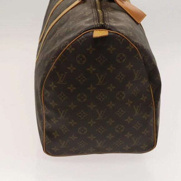 LOUIS VUITTON Monogram Keepall 55 Boston Bag - Picture 4 of 16
